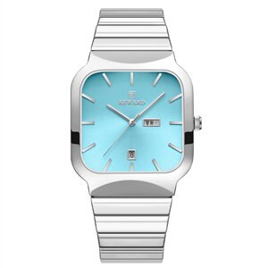 RD611264M银壳蓝面银带