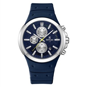 RD832054M银壳蓝面蓝带